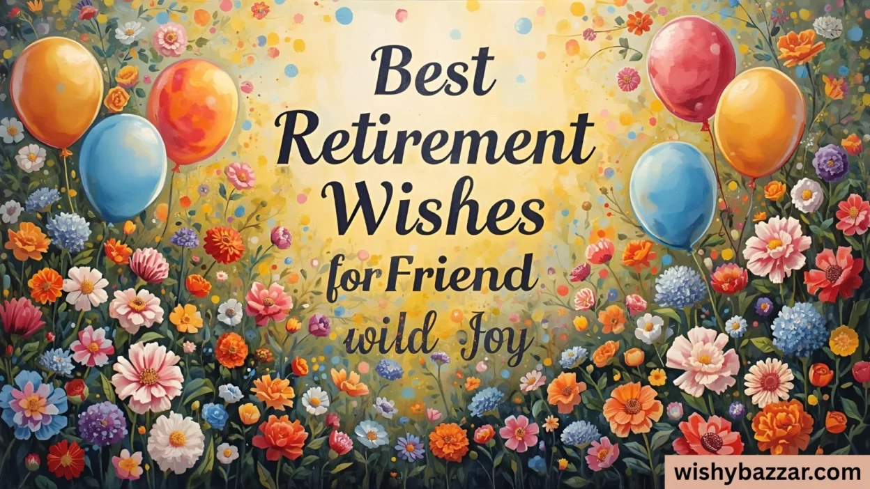 Retirement Wishes for Friend