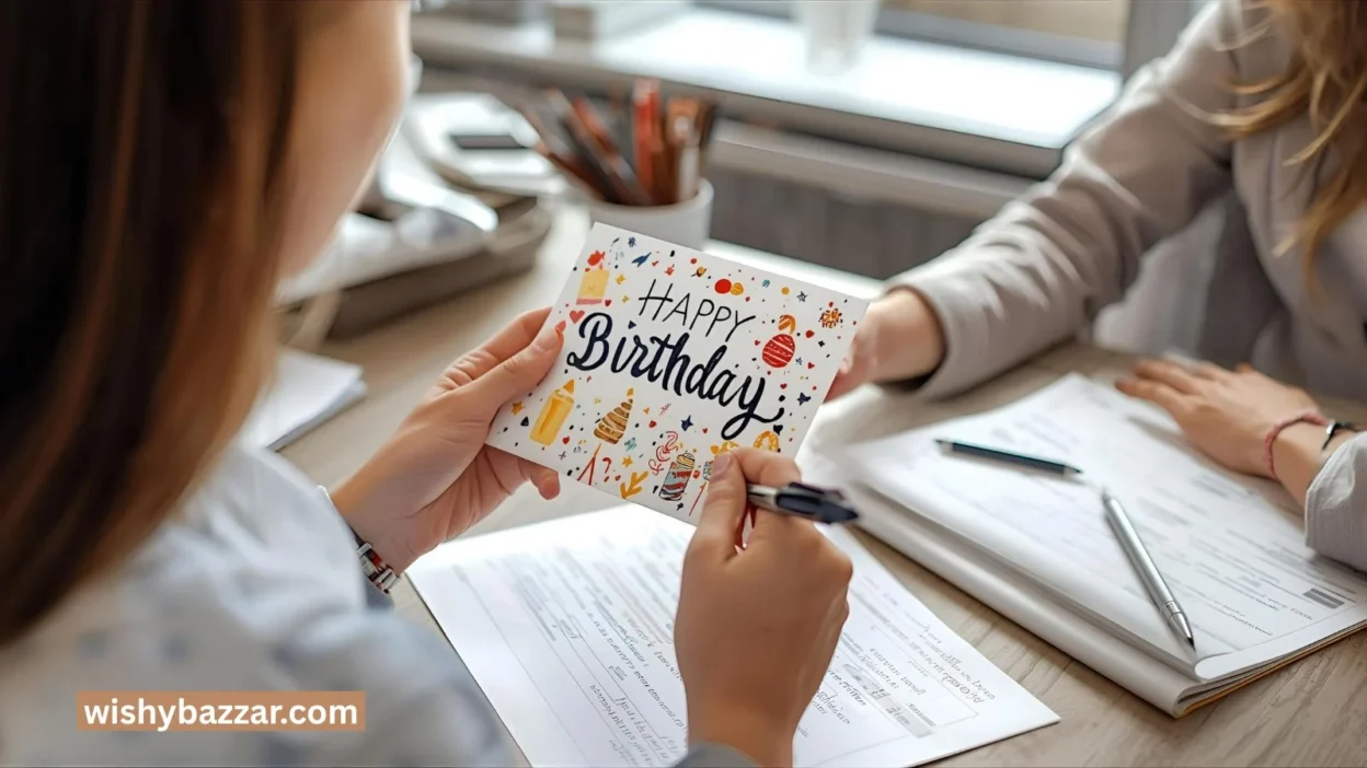 Birthday Wishes Coworker