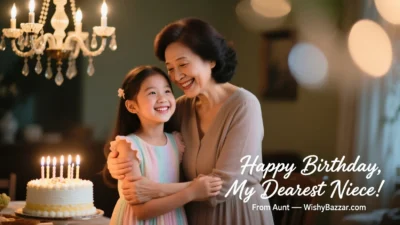 Birthday Wishes for Niece from Aunt