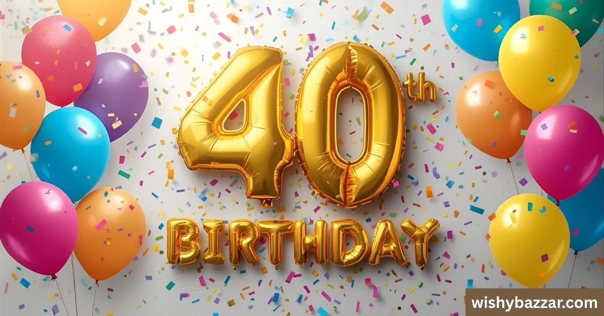 Happy 40th Birthday Wishes