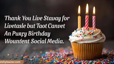 Thank You Status for Birthday Wishes