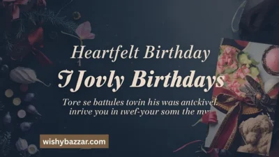 Heartfelt Birthday Wishes for Love
