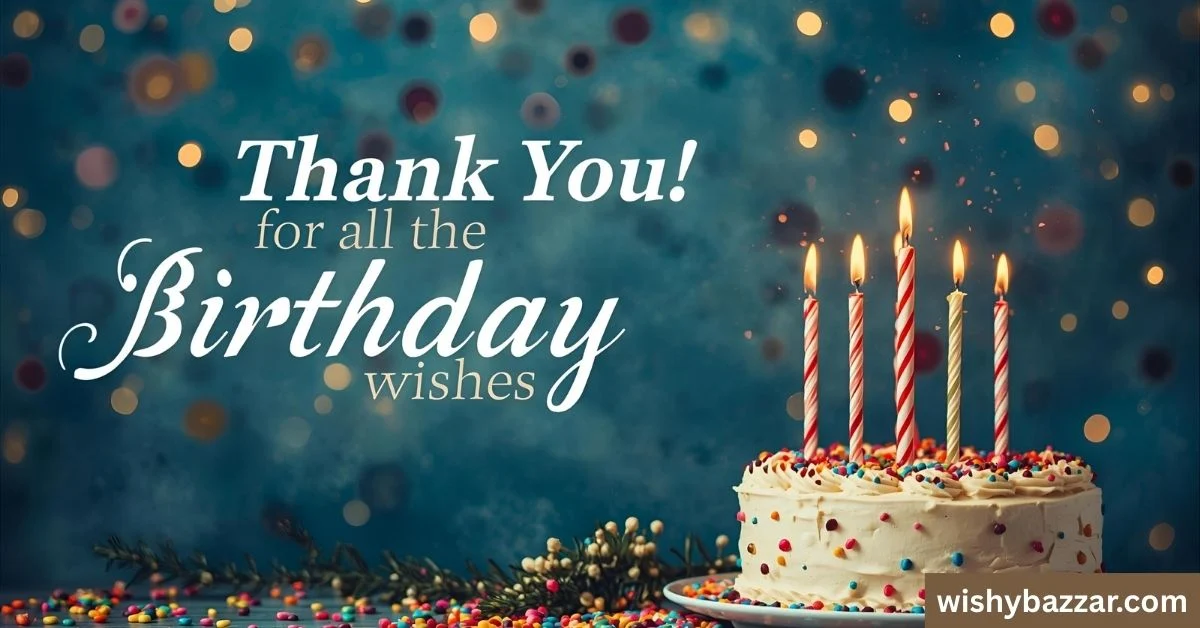 Thank You for All the Birthday Wishes