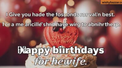 Birthday Wishes for Wife
