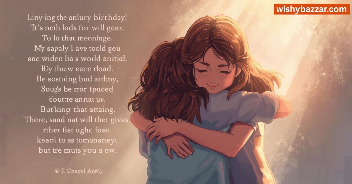 Short Heart Touching Birthday Wishes for Sister