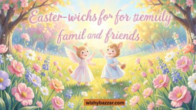 Easter Wishes for Family and Friends